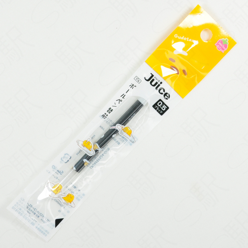 PILOT Juice Gel Ink Ballpoint Pen Refill x Sanrio [LP2RFEFS24-GUB] - Gudetama Black